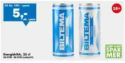 Biltema Energidrikk, 25 cl tilbud