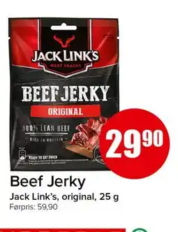 Spar Beef Jerky tilbud