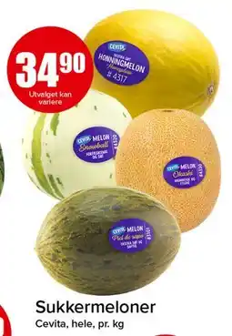 Spar Sukkermeloner tilbud