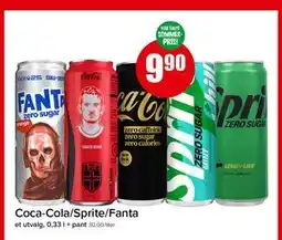 Spar Coca-Cola/Sprite/Fanta tilbud