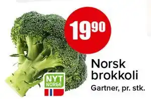 Spar Norsk brokkoli tilbud