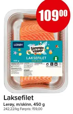 Spar Laksefilet tilbud