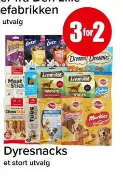 Spar Dyresnacks tilbud