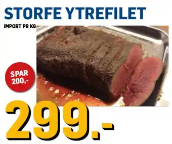 Price Lagerbutikk Storfe Ytrefilet tilbud