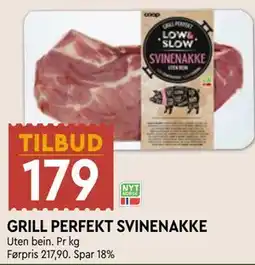 Coop Mega GRILL PERFEKT SVINENAKKE tilbud