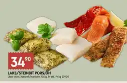 Coop Mega LAKS/STEINBIT PORSJON tilbud