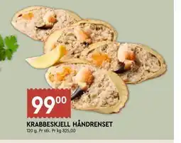 Coop Mega KRABBESKJELL HÅNDRENSET tilbud