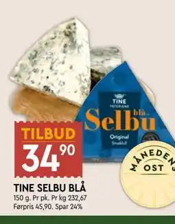 Coop Mega TINE SELBU BLÅ tilbud