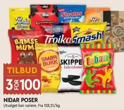 Coop Mega NIDAR POSER tilbud