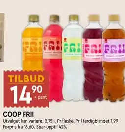 Coop Mega COOP FRII tilbud