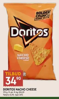 Coop Mega DORITOS NACHO CHEESE tilbud