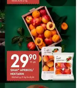 Coop Mega SMAK* APRIKOS/ NEKTARIN tilbud