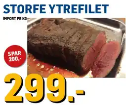 Price Lagerbutikk Storfe ytrefilet tilbud