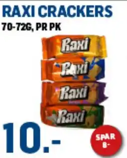 Price Lagerbutikk Raxi crackers tilbud
