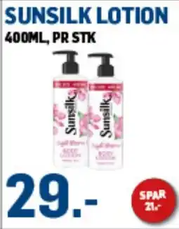 Price Lagerbutikk Sunsilk lotion tilbud