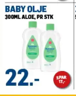 Price Lagerbutikk Baby olje tilbud