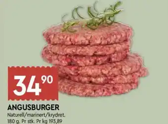 Coop Mega Angusburger tilbud