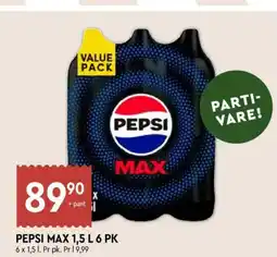 Coop Mega Pepsi max tilbud