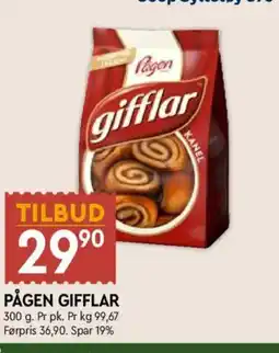 Coop Mega Pågen gifflar tilbud