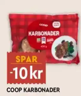 Coop Mega Coop karbonader tilbud