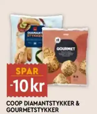 Coop Mega Coop diamantstykker & gourmetstykker tilbud