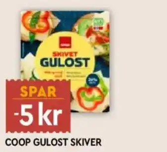 Coop Mega Coop gulost skiver tilbud