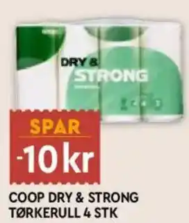 Coop Mega Coop dry & strong tørkerull tilbud