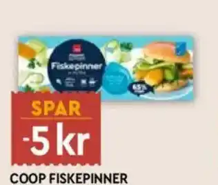 Coop Mega Coop fiskepinner tilbud