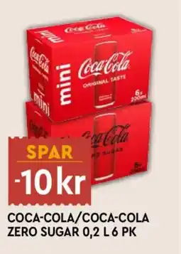 Coop Mega Coca-cola/coca-cola zero sugar 6 pk tilbud