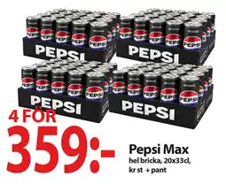 MaxiMat Charlottenberg Pepsi Max tilbud