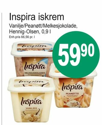 Joker Inspira iskrem tilbud