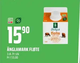 Coop Obs Änglamark fløte tilbud