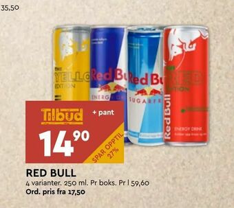 Coop Mega Red bull tilbud