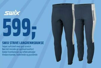 Coop Obs Swix strive langrennsbukse tilbud