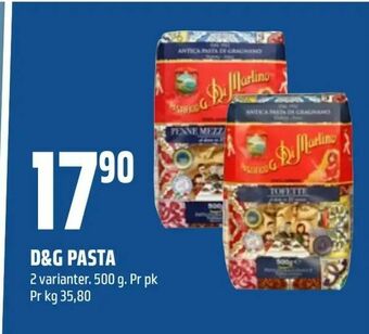 Coop Obs D&g pasta tilbud