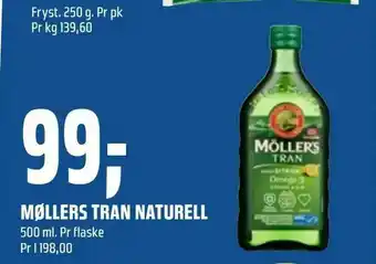 Coop Obs Møllers tran naturell tilbud