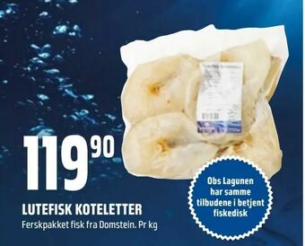Coop Obs Lutefisk koteletter tilbud