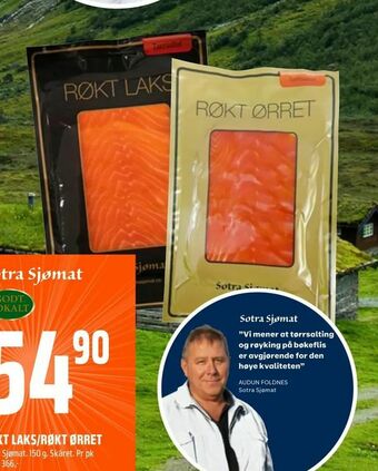 Coop Obs Røkt laks/røkt ørret tilbud