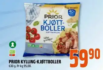 Prior kylling-kjøttboller
