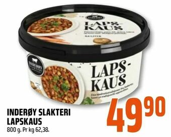 Coop Obs Inderøy slakteri lapskaus tilbud