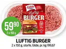Kiwi LUFTIG BURGER tilbud