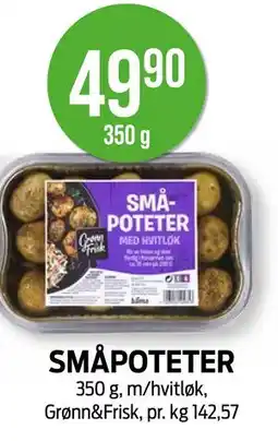 Kiwi SMÅPOTETER tilbud