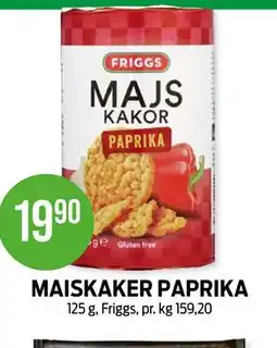 Kiwi MAISKAKER PAPRIKA tilbud