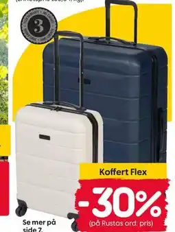 Rusta Koffert Flex tilbud