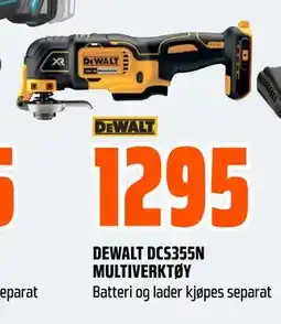Obs Bygg DEWALT DCS355N MULTIVERKTØY tilbud