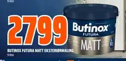 Obs Bygg BUTINOX FUTURA MATT EKSTERIØRMALING tilbud