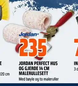 Obs Bygg JORDAN PERFECT HUS OG GJERDE 14 CM MALERULLESETT tilbud