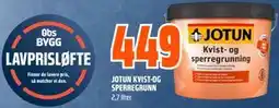 Obs Bygg JOTUN KVIST-OG SPERREGRUNN tilbud