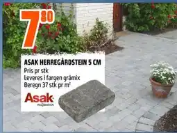 Obs Bygg ASAK HERREGÅRDSTEIN 5 CM tilbud