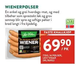 Jacobs WIENERPØLSER tilbud